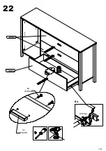 Preview for 23 page of Forte HRKK221 Assembling Instruction