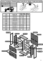 Preview for 4 page of Forte HUDS422 Assembling Instruction