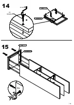 Preview for 13 page of Forte HUDT131 Assembling Instruction