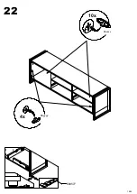 Preview for 18 page of Forte HUDT131 Assembling Instruction