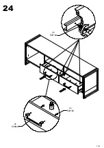 Preview for 21 page of Forte HUDT131 Assembling Instruction