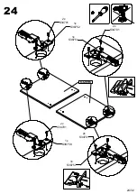 Preview for 24 page of Forte HVKB241 Assembling Instruction