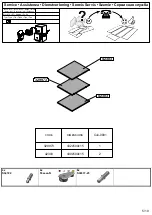 Preview for 5 page of Forte HVKD43 Assembling Instruction