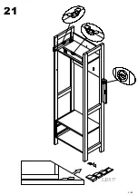 Preview for 21 page of Forte HVKD711 Assembling Instruction