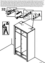 Preview for 32 page of Forte HVNS823 Assembling Instruction