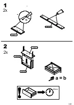 Preview for 8 page of Forte IKLK231 Assembling Instruction