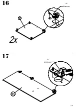 Preview for 16 page of Forte JANDIA JNDS841 Assembling Instruction