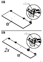 Preview for 17 page of Forte JANDIA JNDS841 Assembling Instruction