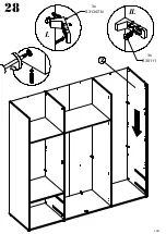 Preview for 26 page of Forte JANDIA JNDS841 Assembling Instruction