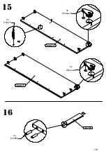 Preview for 17 page of Forte JCKS124E2 Assembling Instruction