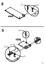 Preview for 8 page of Forte Jerney JRNT131R Assembling Instruction