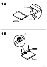 Preview for 14 page of Forte Jerney JRNT131R Assembling Instruction