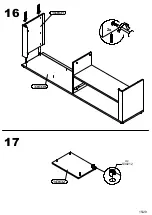 Preview for 15 page of Forte Jerney JRNT131R Assembling Instruction