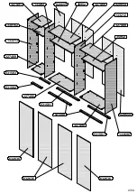 Preview for 4 page of Forte JKBS12212 Assembling Instruction