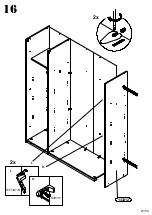 Preview for 21 page of Forte JKBS12212 Assembling Instruction