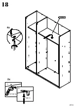 Preview for 23 page of Forte JKBS12212 Assembling Instruction