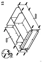 Preview for 18 page of Forte JPTS84T Assembling Instruction