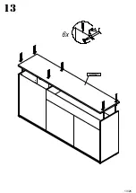 Preview for 13 page of Forte KALOMIRA KLRK231 Assembling Instruction