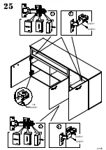 Preview for 23 page of Forte KALOMIRA KLRK231 Assembling Instruction