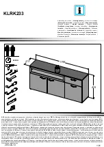 Preview for 1 page of Forte KALOMIRA KLRK233 Assembling Instruction