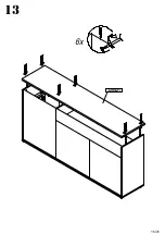 Preview for 15 page of Forte KALOMIRA KLRK233 Assembling Instruction