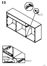 Preview for 17 page of Forte KALOMIRA KLRK233 Assembling Instruction