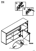 Preview for 22 page of Forte KALOMIRA KLRK233 Assembling Instruction