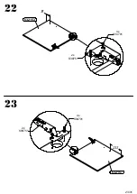 Preview for 23 page of Forte KALOMIRA KLRK233 Assembling Instruction