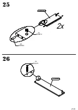 Preview for 25 page of Forte KALOMIRA KLRK233 Assembling Instruction