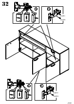 Preview for 29 page of Forte KALOMIRA KLRK233 Assembling Instruction