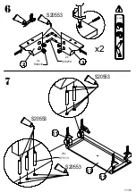 Preview for 11 page of Forte Kashmir KSMK43 Assembling Instruction