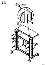 Preview for 20 page of Forte Kashmir KSMK43 Assembling Instruction