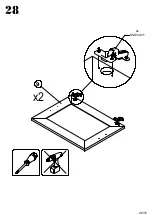 Preview for 26 page of Forte Kashmir KSMK43 Assembling Instruction