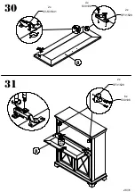 Preview for 28 page of Forte Kashmir KSMK43 Assembling Instruction