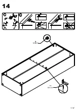 Предварительный просмотр 17 страницы Forte Keflav KFLS821 Assembling Instruction