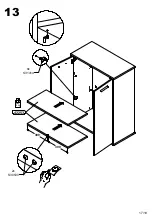 Preview for 17 page of Forte KEFLAVIK KFLK321 Assembling Instruction