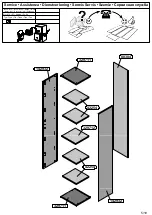 Preview for 5 page of Forte KFLR811 Assembling Instruction