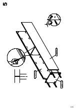 Preview for 9 page of Forte KFLR811 Assembling Instruction