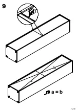 Preview for 12 page of Forte KFLR811 Assembling Instruction