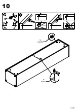 Preview for 13 page of Forte KFLR811 Assembling Instruction