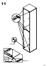 Preview for 14 page of Forte KFLR811 Assembling Instruction