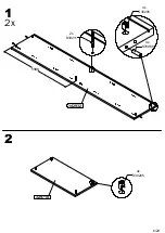 Preview for 6 page of Forte KFLR821 Assembling Instruction