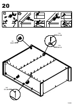 Preview for 19 page of Forte KLKK332 Assembling Instruction