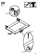 Preview for 25 page of Forte KLKK332 Assembling Instruction