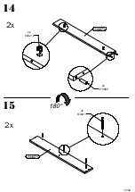 Preview for 12 page of Forte KLRR701R Assembling Instruction