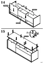 Preview for 14 page of Forte KLRT133 Assembling Instruction