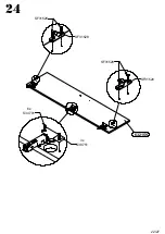 Preview for 22 page of Forte KLRT133 Assembling Instruction