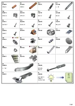 Preview for 3 page of Forte KLRV711B Assembling Instruction