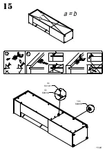 Preview for 15 page of Forte KLRV711B Assembling Instruction