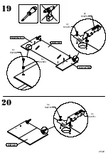 Preview for 20 page of Forte KLRV711B Assembling Instruction